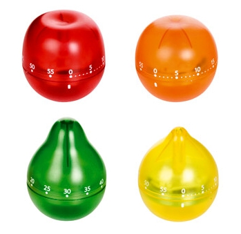 Minutník 60 ovoce mechanika PRESTO COLOR